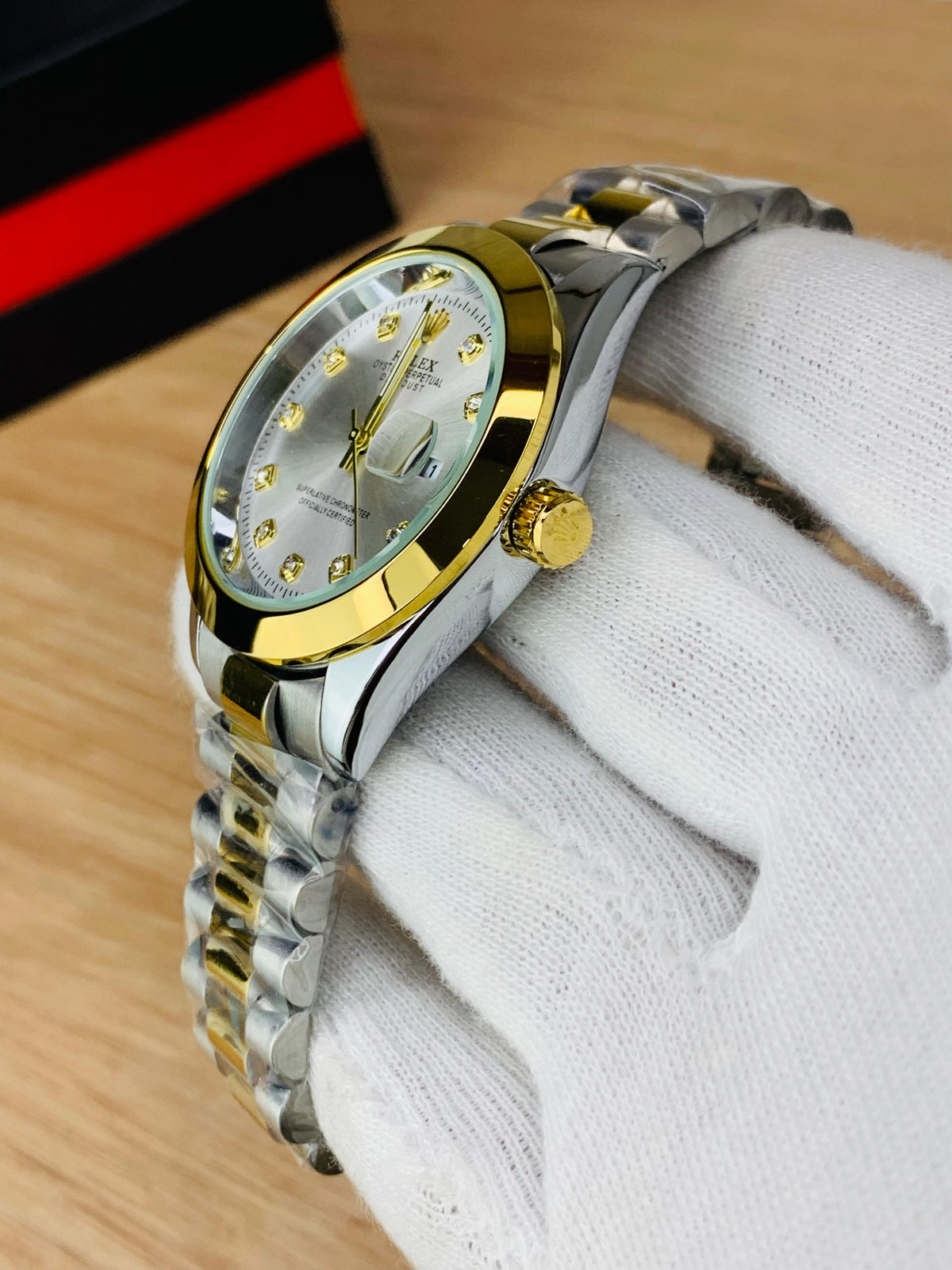 Premium Dual Tone Watch