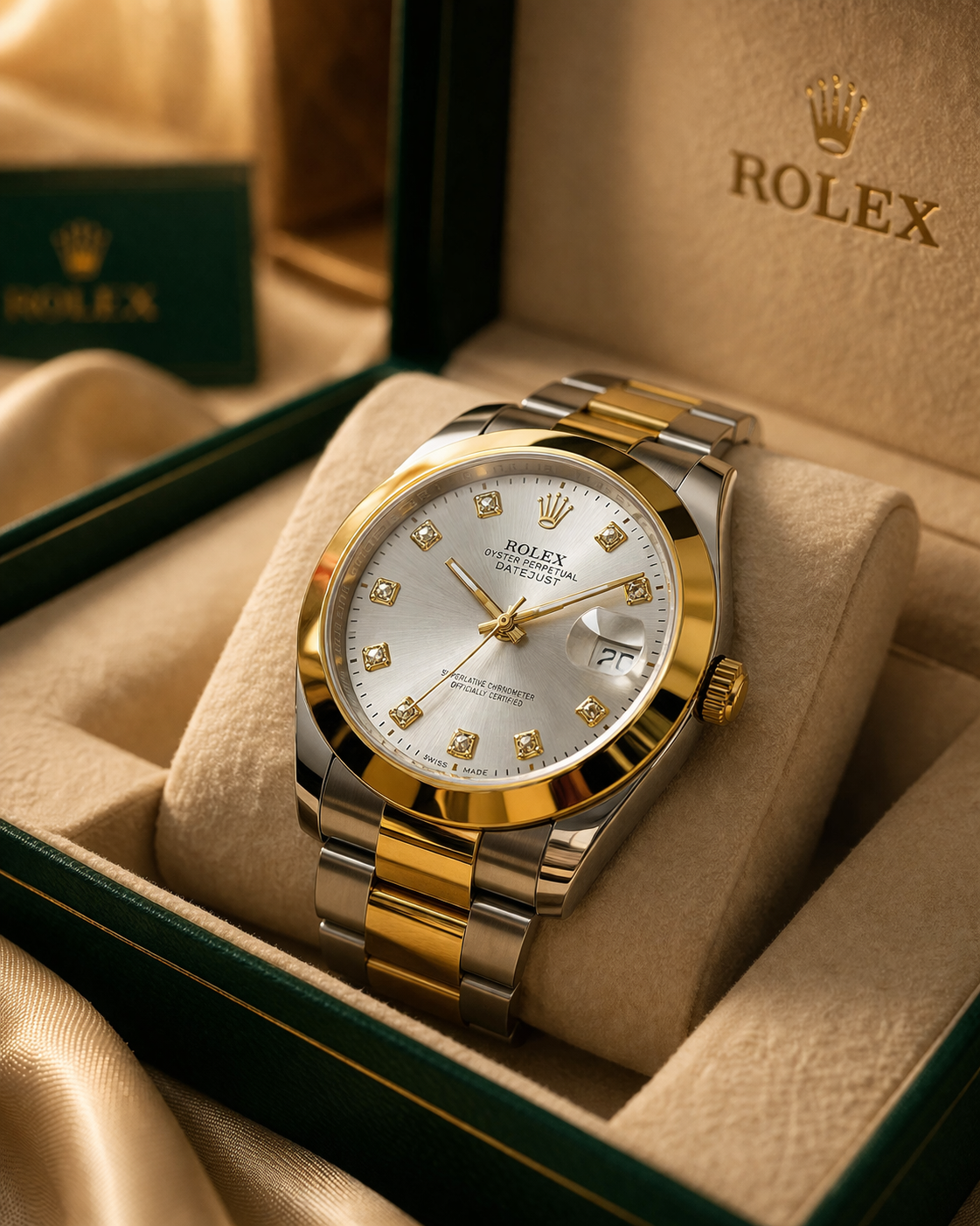 Premium Dual Tone Watch