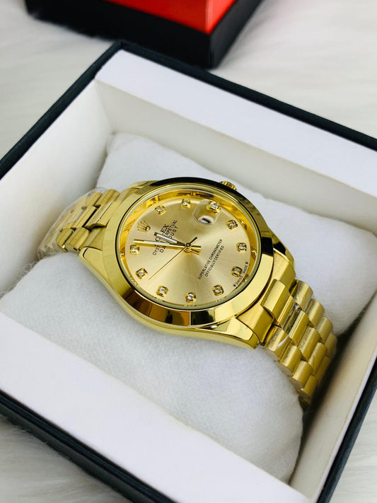 Rolex Golden Premium Watch